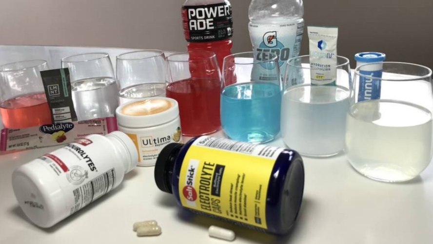 电解质和运动饮料真相