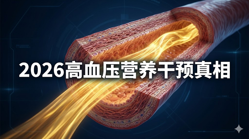 为什么少吃盐血压还是降不下？2026年高血压营养干预：深挖3个反直觉真相