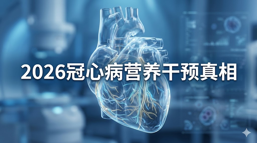 血管支架不是“终点线”！深挖 2026 冠心病营养干预：这 2 个成分才是核心