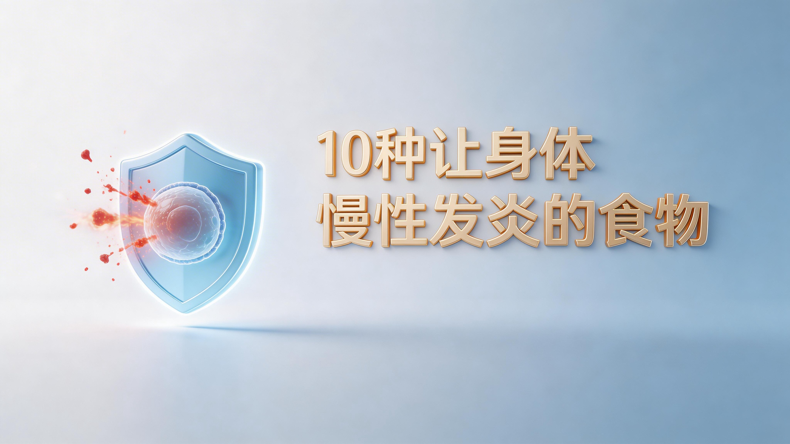 10种让身体“生锈”的发炎食物！全身酸痛、易疲劳？40岁后不想百病缠身快自查！